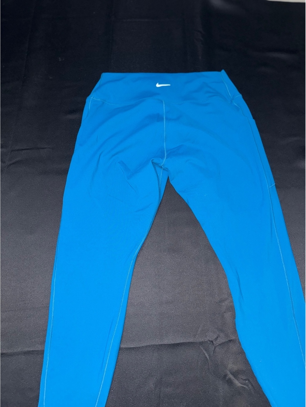 Nike One Dri-FIT Blue Athletic Leggings XL